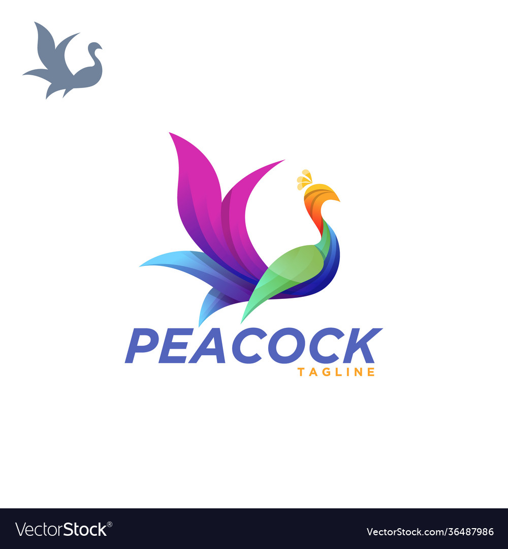 Peacock Royalty Free Vector Image - VectorStock