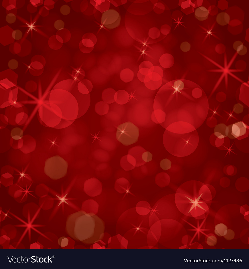 Red Bokeh Sparkle Seamless Background