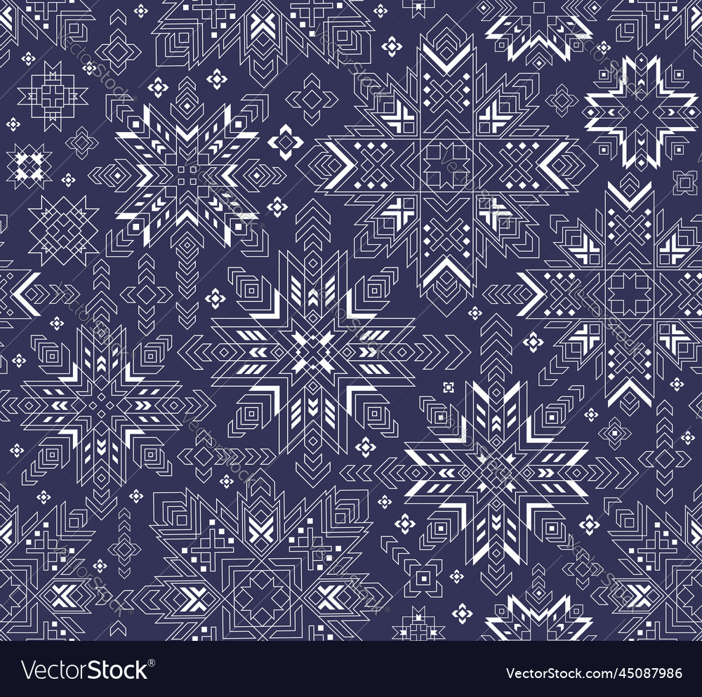 Seamless pattern with polygon on a dark vector image Seamless pattern with polygon on a dark