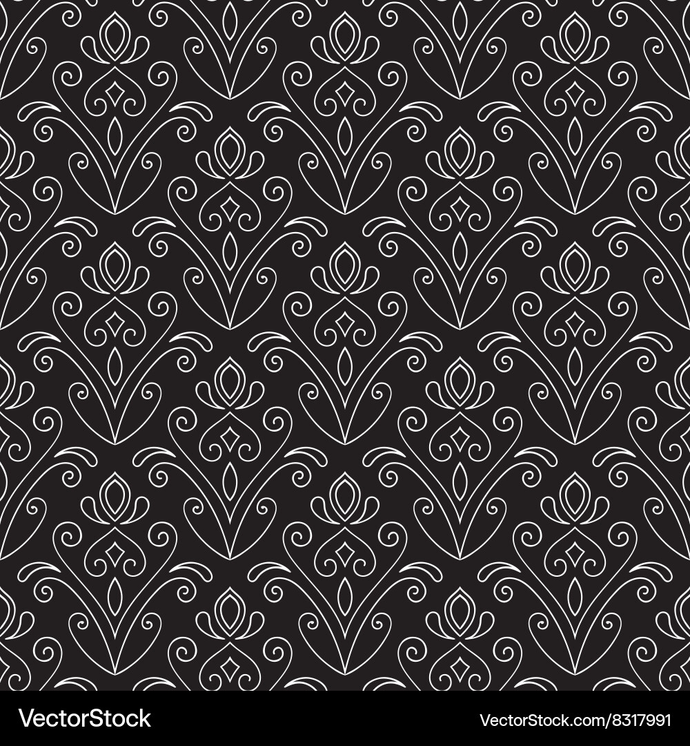 Abstract seamless hand drawn pattern Royalty Free Vector