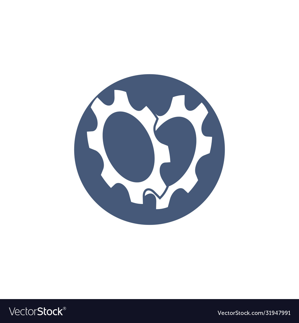 Gear logo template Royalty Free Vector Image - VectorStock