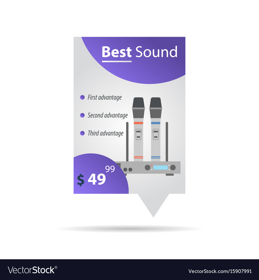 Label template - wireless microphones