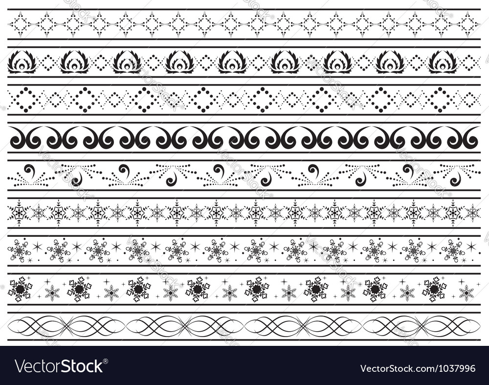 Borders elements for design