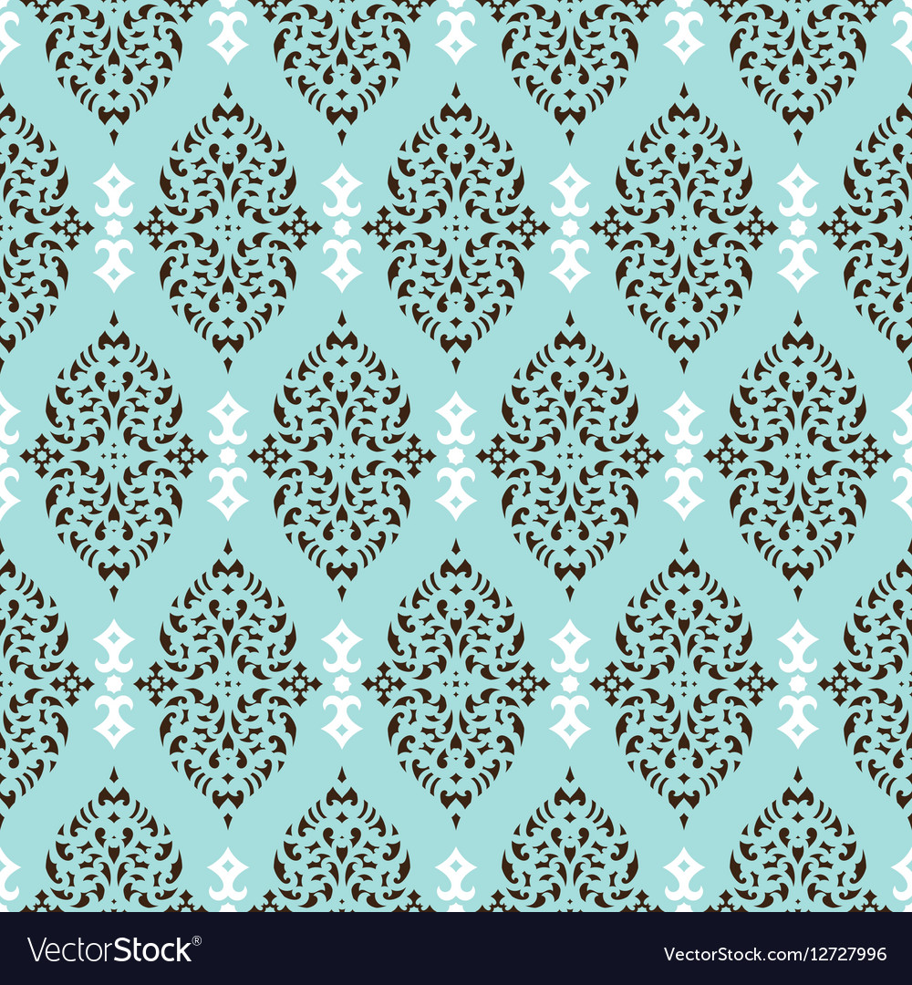 Damask seamless pattern