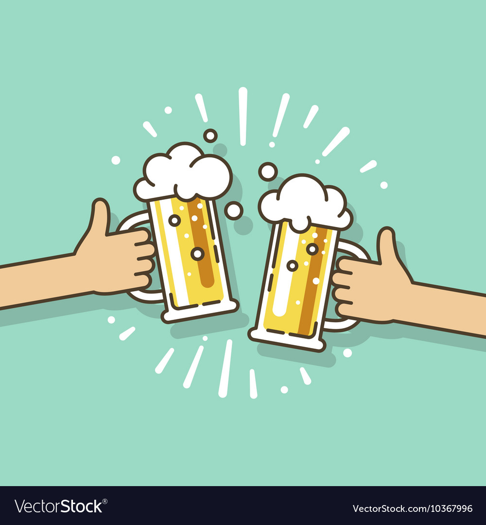 Design element beer party festival
