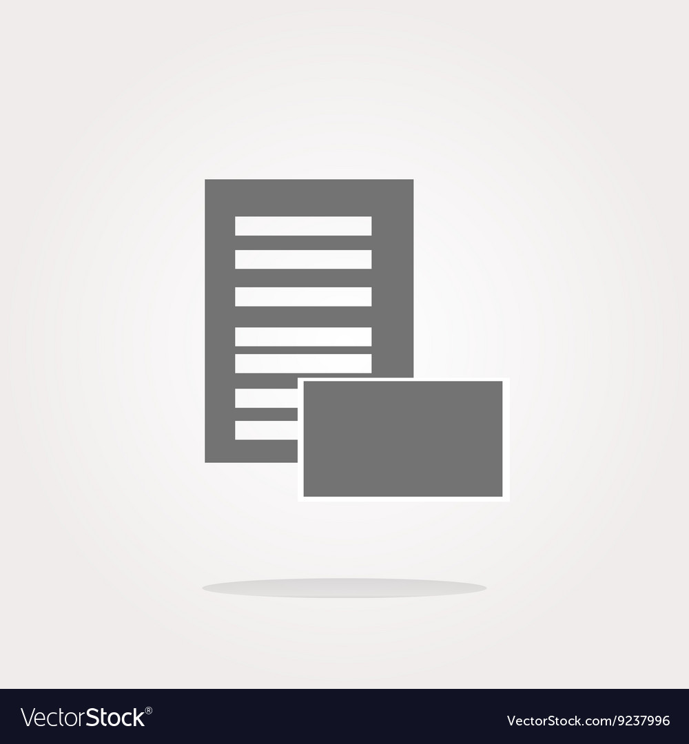 Newspaper icons set web button