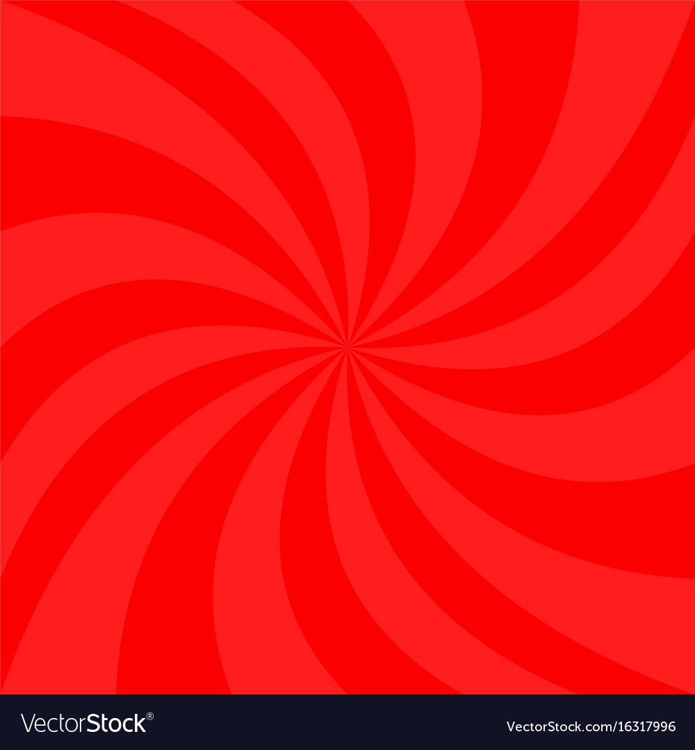 Red spiral background - graphic Royalty Free Vector Image