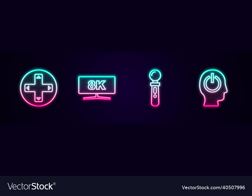 Zeilenspiel-Controller oder Joystick-Computer einstellen vector image Zeilenspiel-Controller oder Joystick-Computer einstellen
