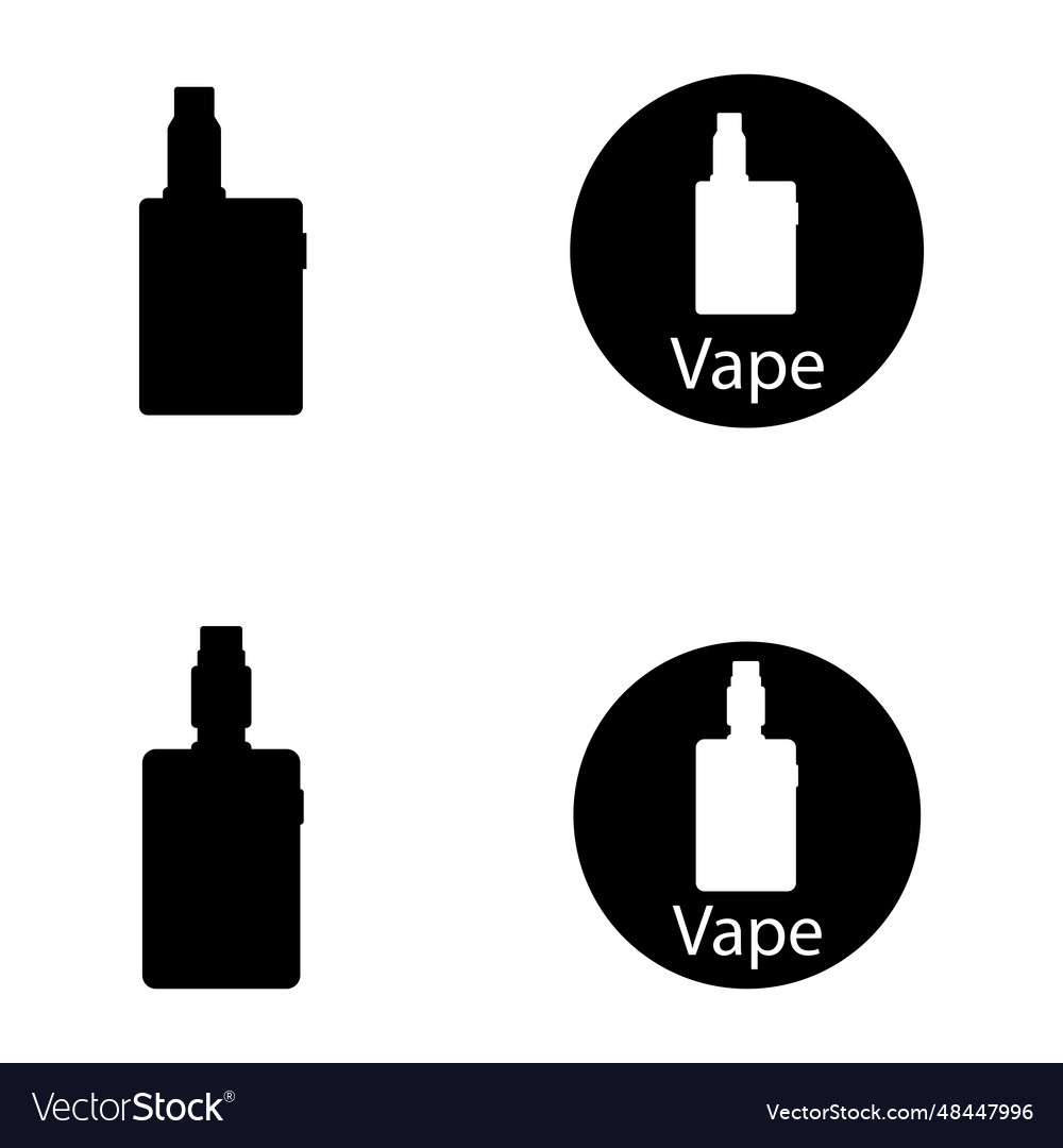 Vape icon Royalty Free Vector Image - VectorStock