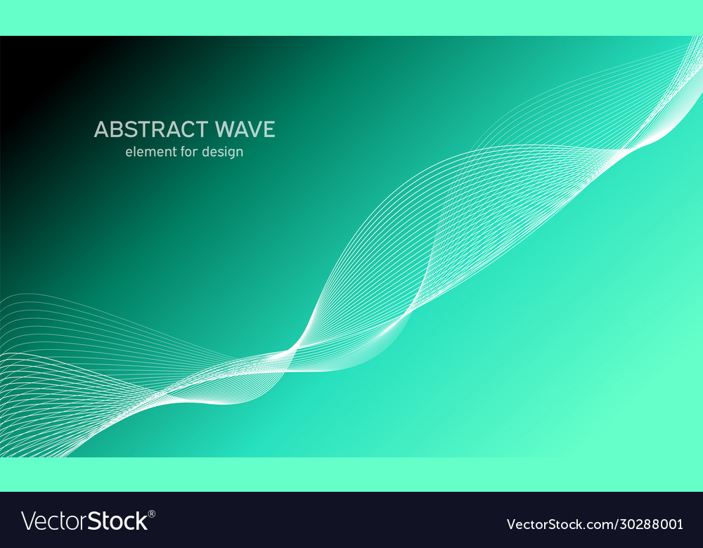 Abstract wave element for design digital vector image Abstract wave element for design digital