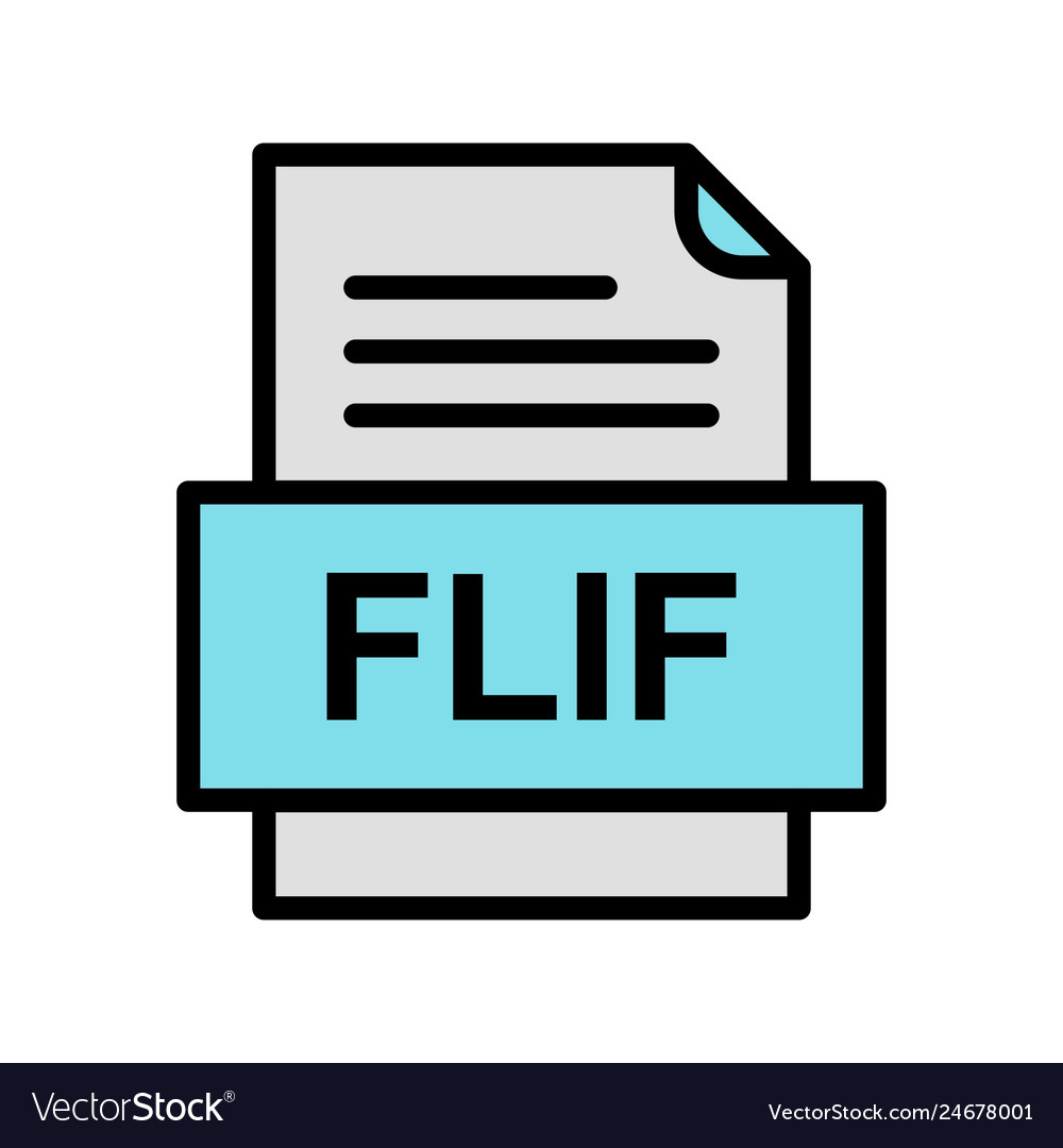 Flif file document icon