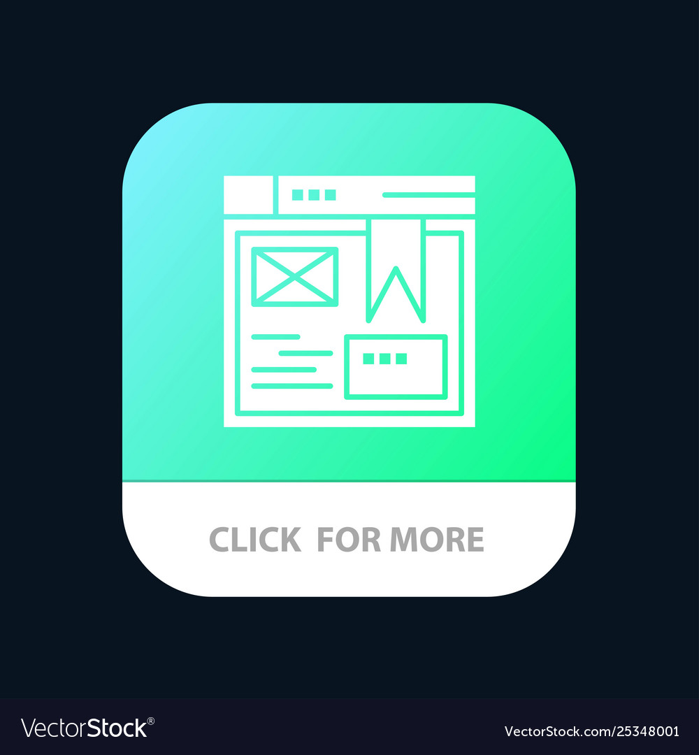 Layout Webdesign Website mobile App-Taste vector image Layout Webdesign Website mobile App-Taste