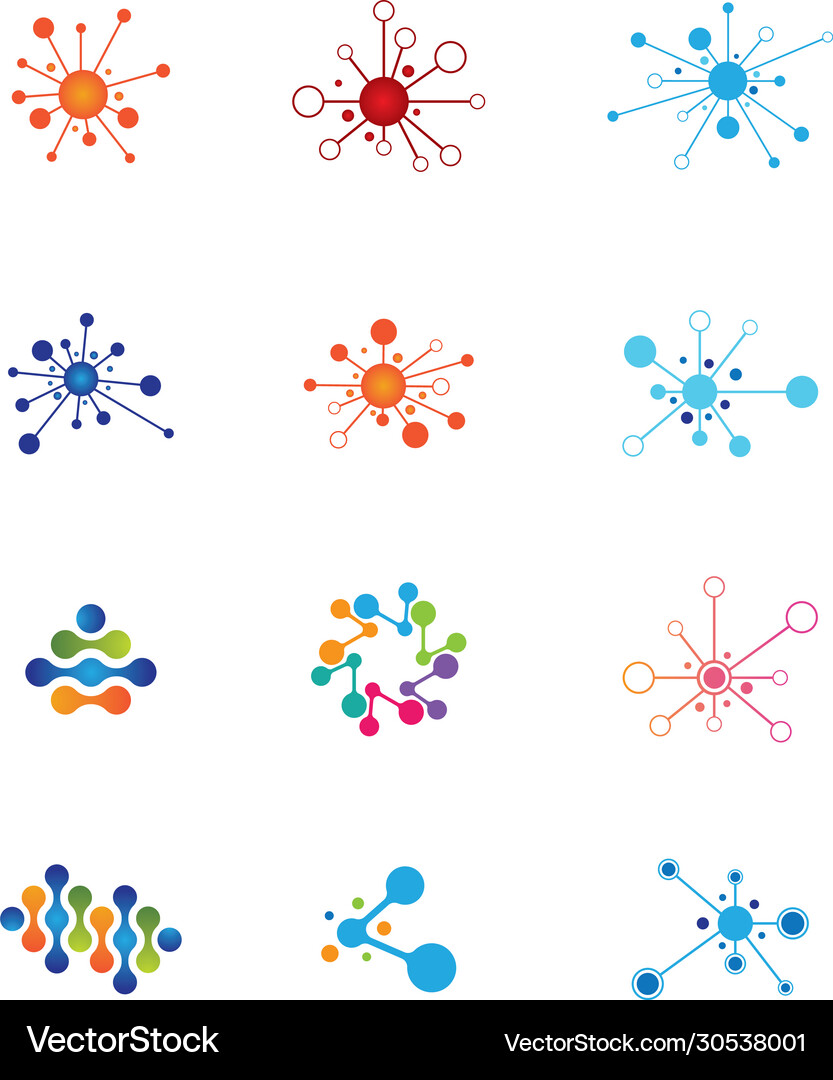 Molecule icon Royalty Free Vector Image - VectorStock