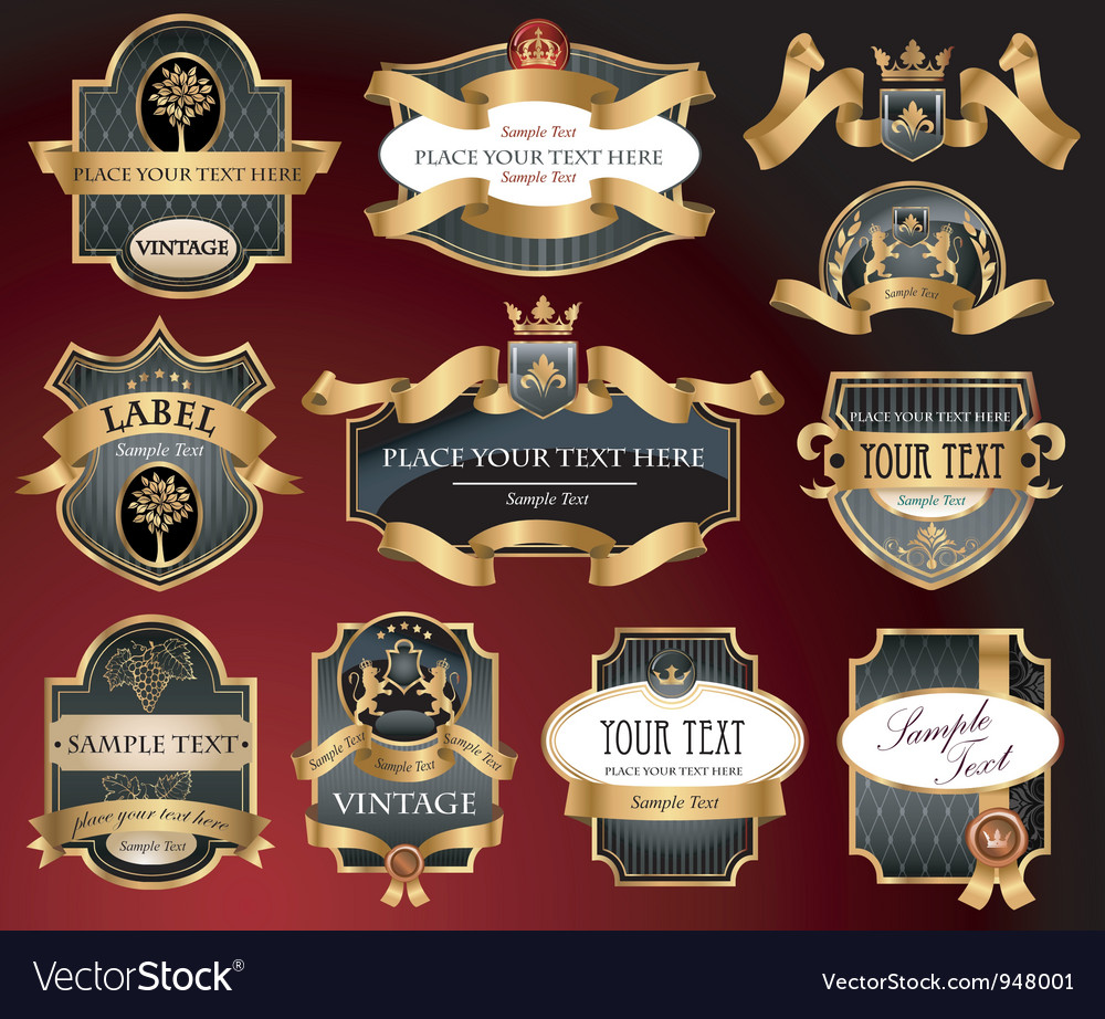 Vintage label vector. Label place. Label place. Код контейнера. Визитка натуральная косметика.