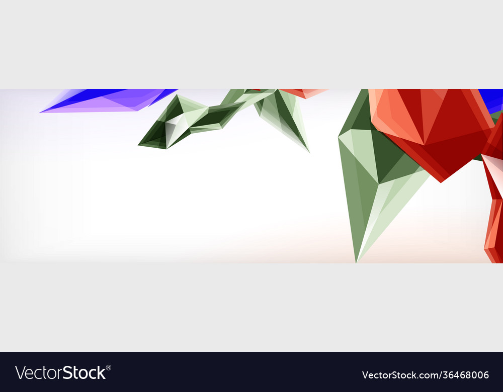 3d triangles and pyramids abstract