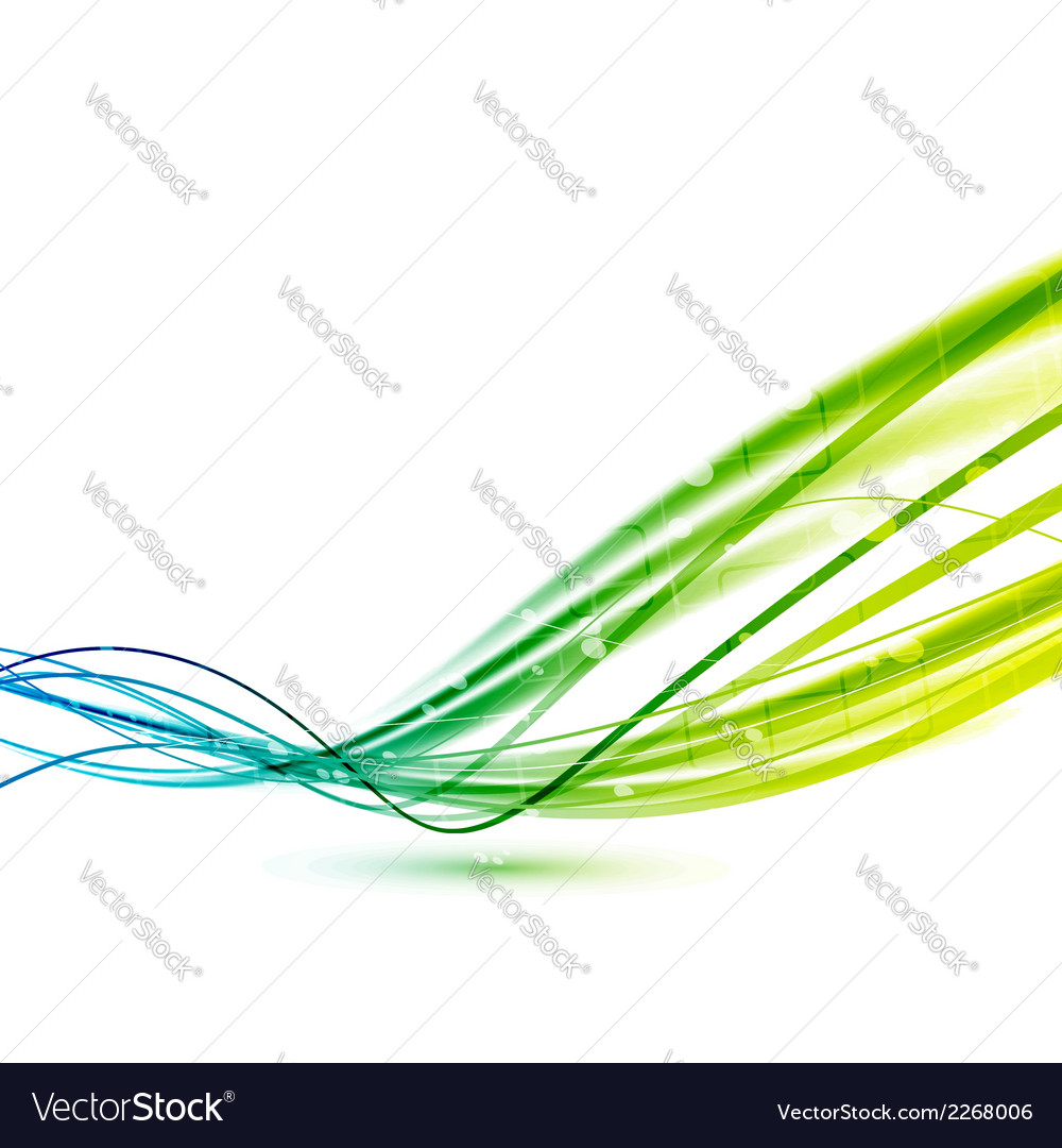 Dynamic Green Speed Lines Background