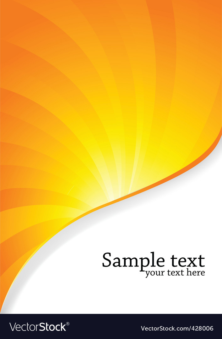 Dynamic Orange Gradient Background