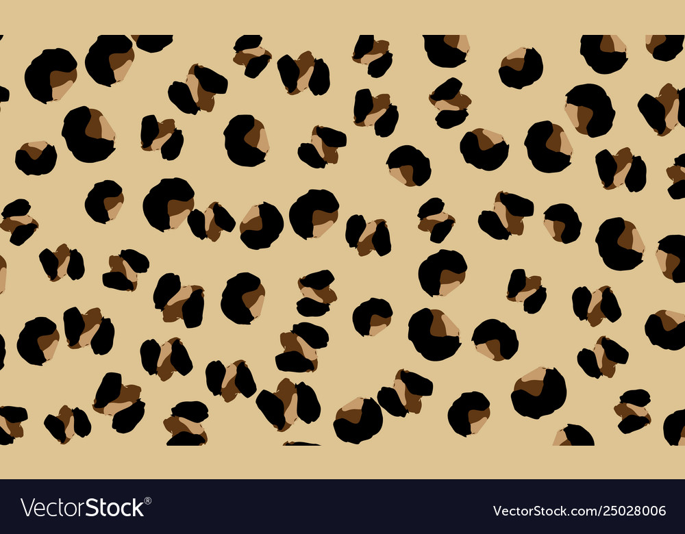 Leopard Print Design Tier Haut Muster