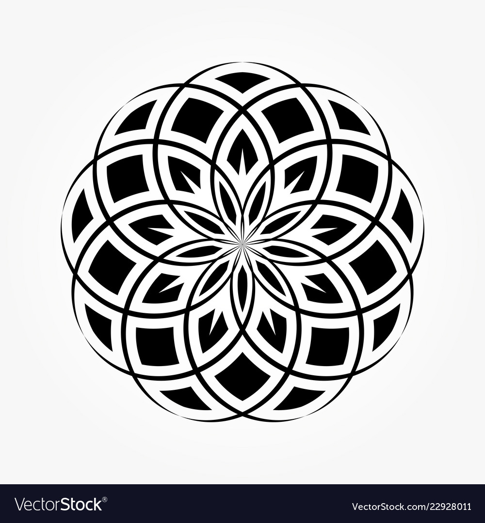 Abstract Circular Dot Pattern