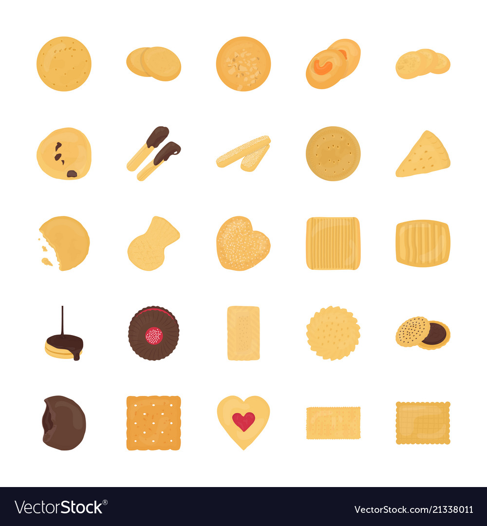 Assorted Cookie Icons