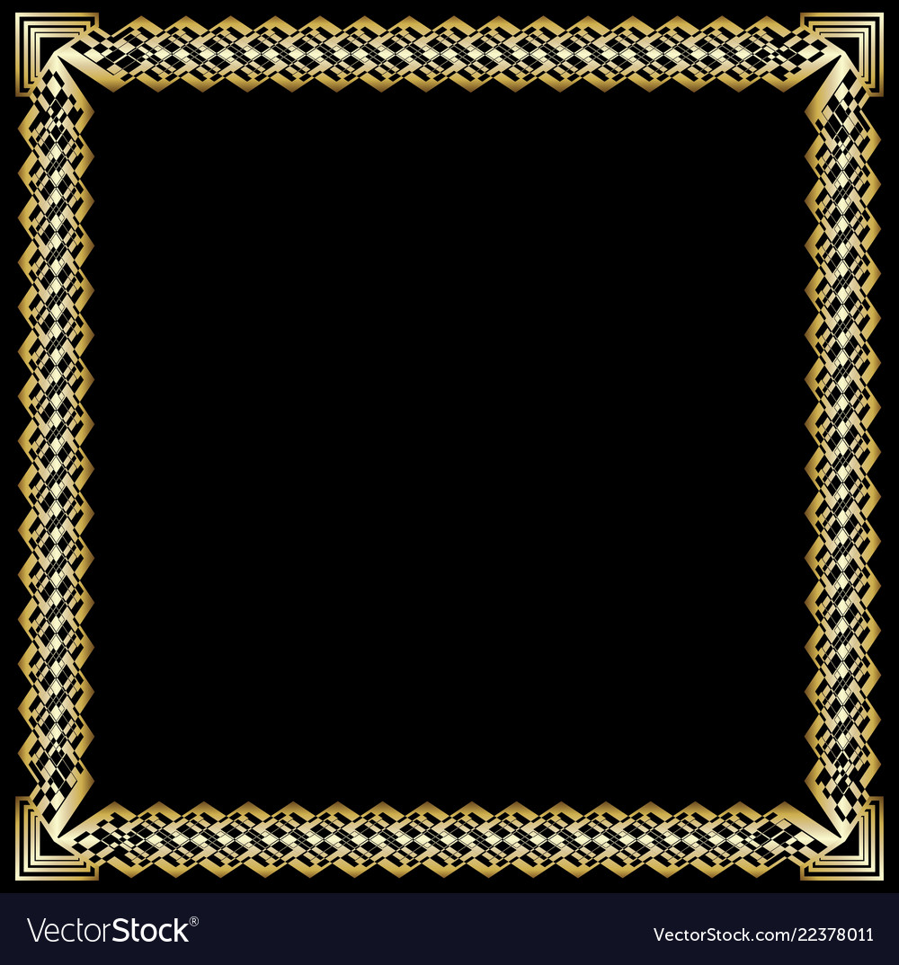 Arte de Casa Arjan Photo Frame Black Lace On Cream Background Gold Borders 4x6 Arte de Casa Arjan Photo Frame Black Lace On Cream Background Gold Borders 4x6