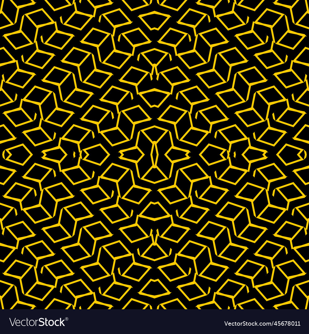 Geometric abstract seamless pattern with zigzag