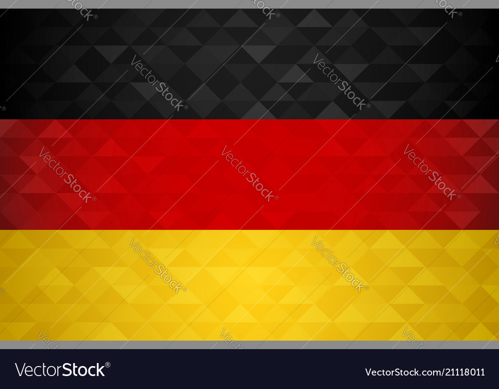 Germany country flag german nation Royalty Free Vector Image