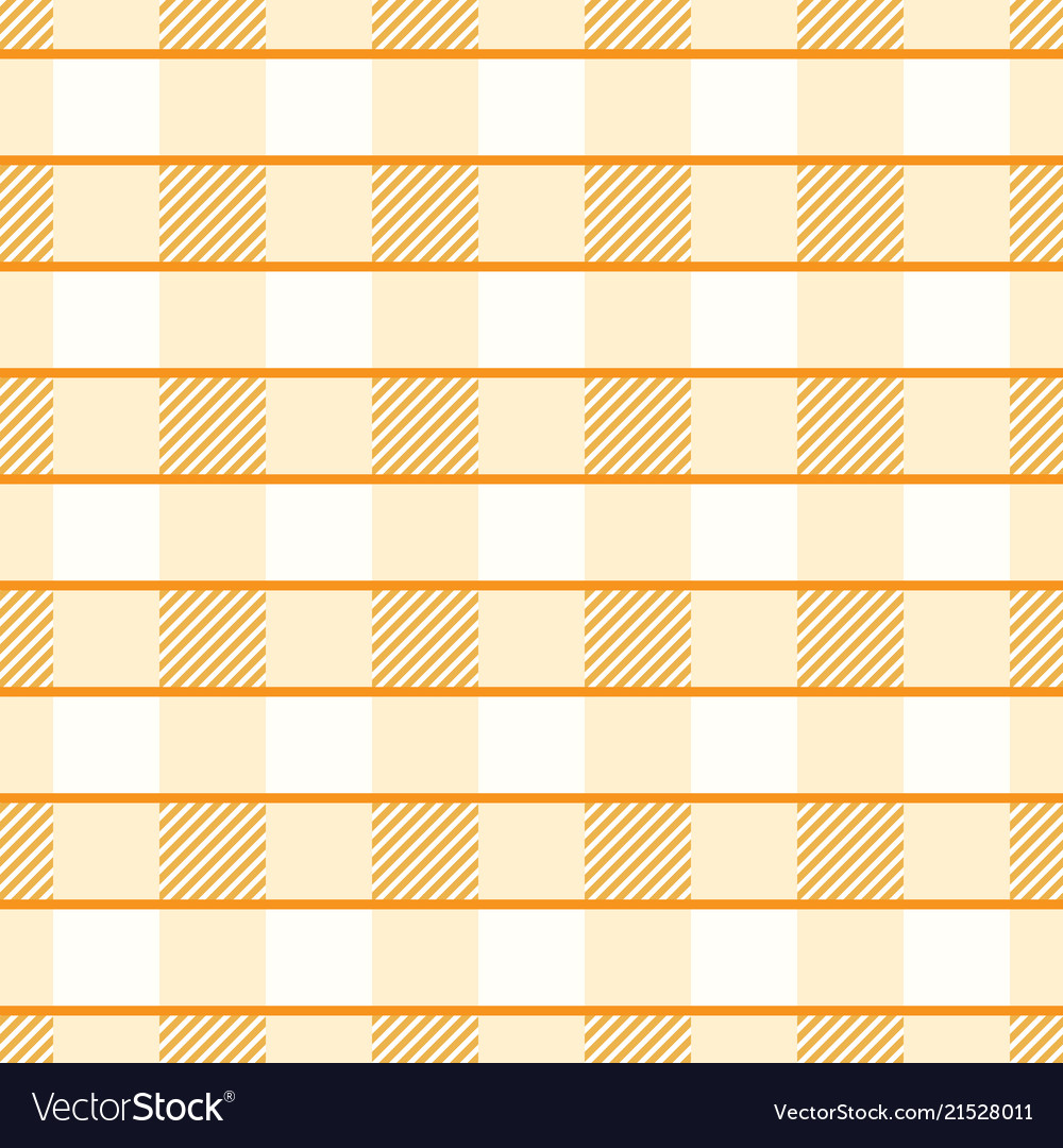 Gingham checkered seamless pattern vector image Gingham checkered seamless pattern