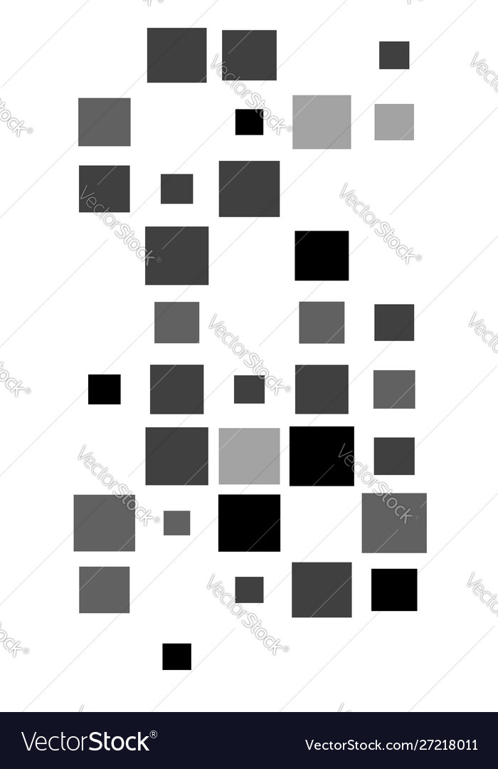 Squares pixelated block pixels random mosaic
