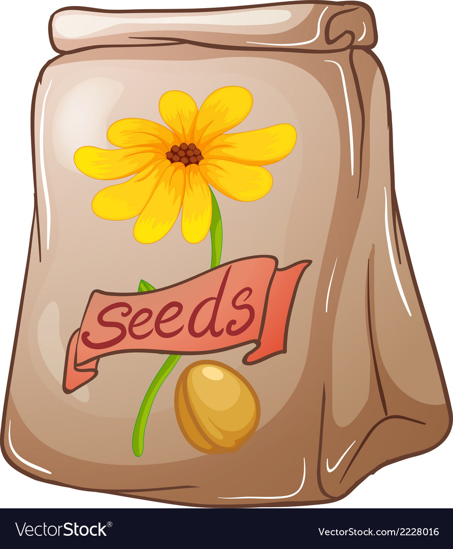 Bag Of Seeds Clipart