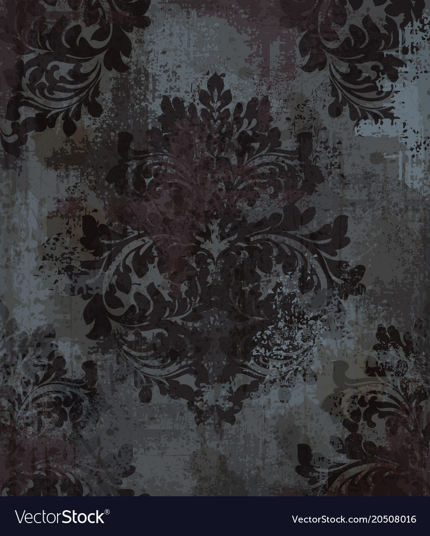 Damask pattern element classical luxury