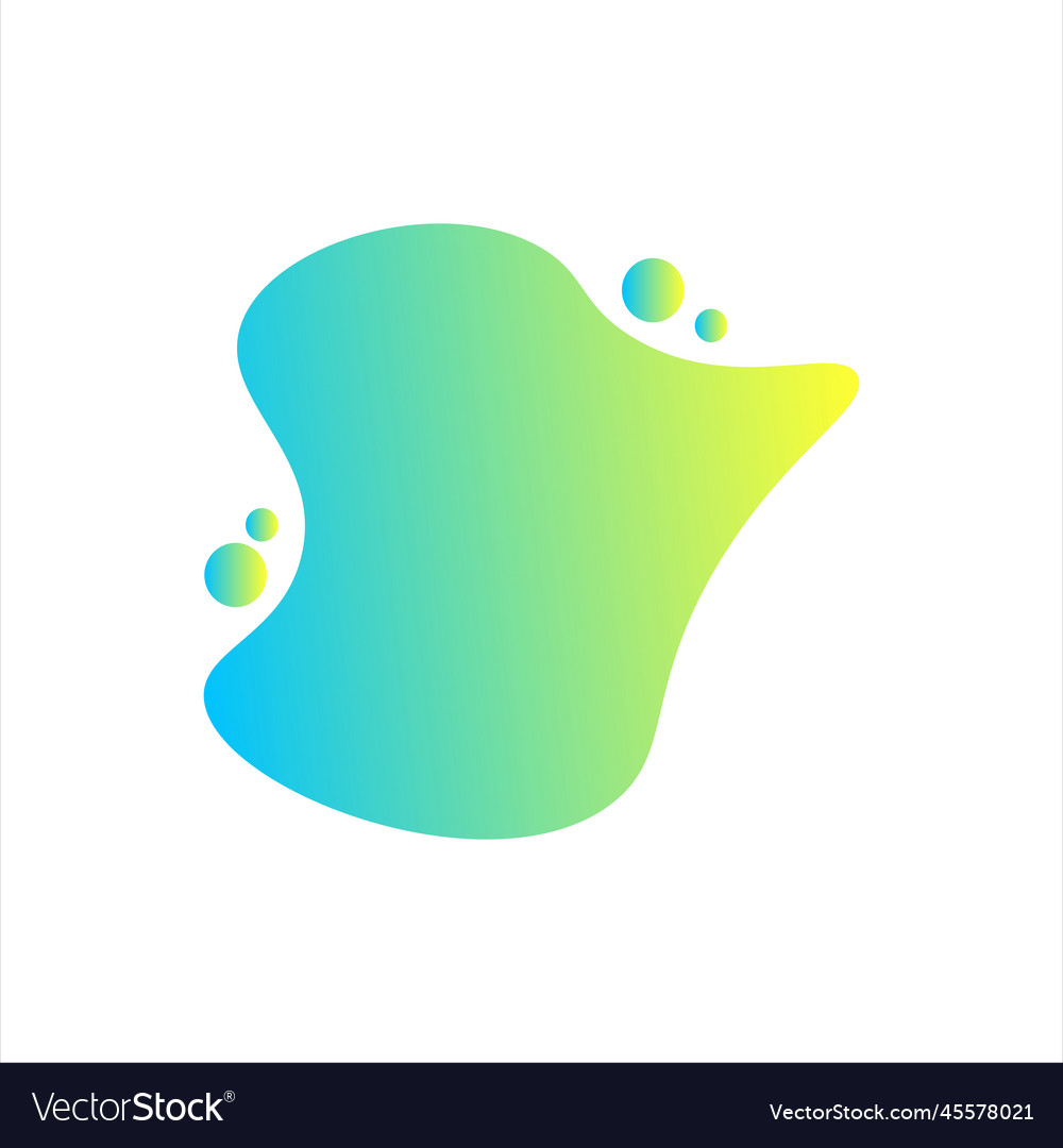 Blob Gradienten-Design vector image Blob Gradienten-Design