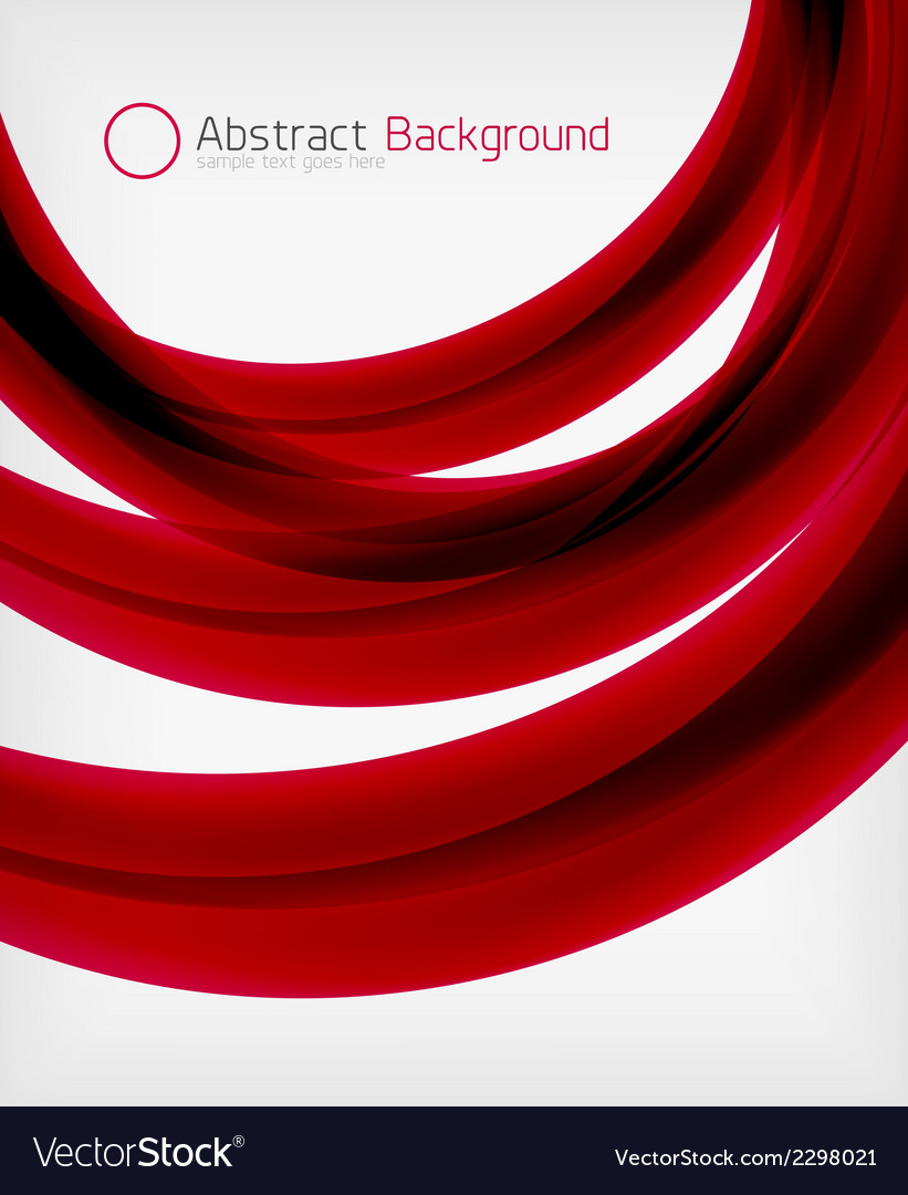 Elegante Drall geformte moderne Business Template