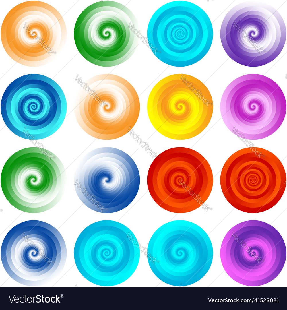 Geometric circle design shape with random shaded