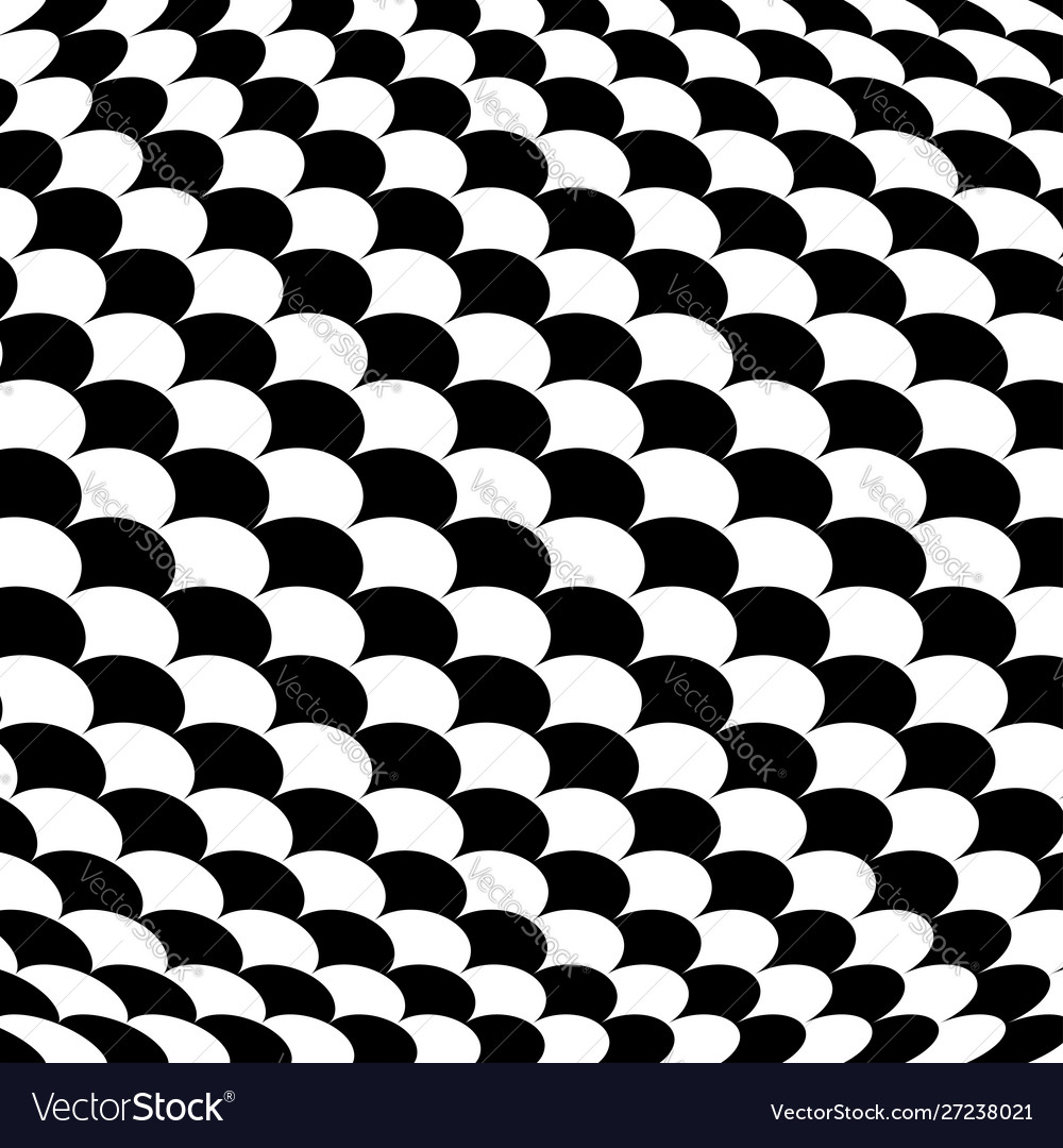 Spherical globe circular distort effect pattern vector image Spherical globe circular distort effect pattern