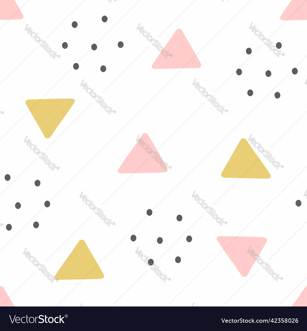 Abstract seamless pattern with circles