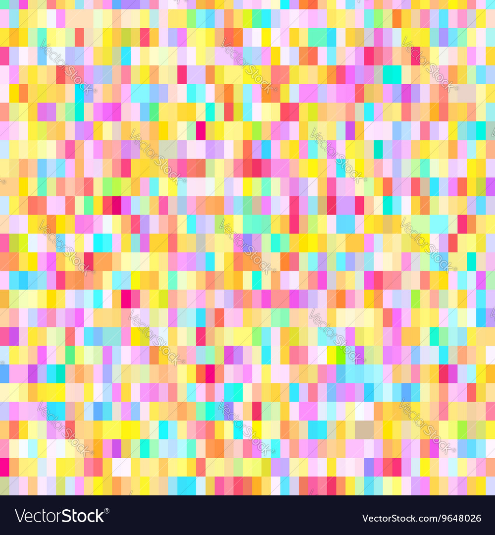 Colorful pattern with chaotic pixels
