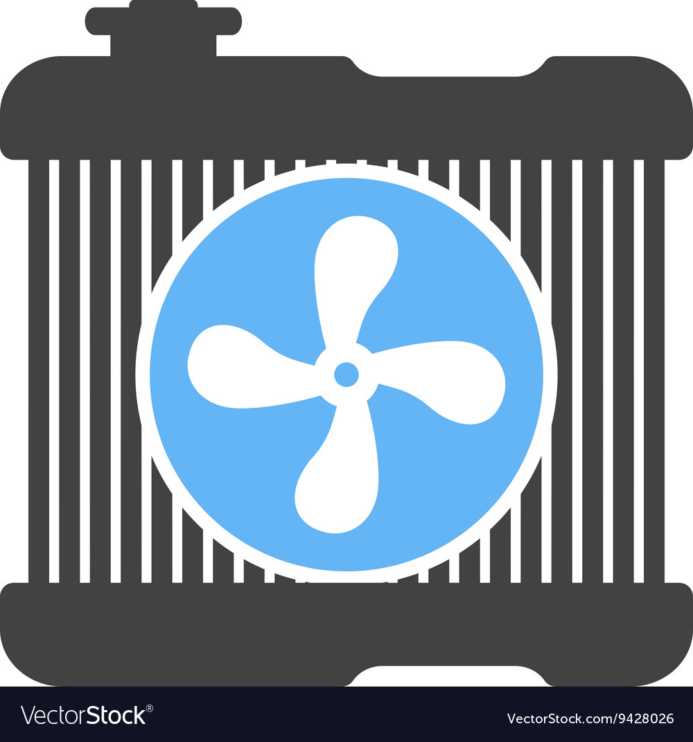 Engine fan Royalty Free Vector Image VectorStock