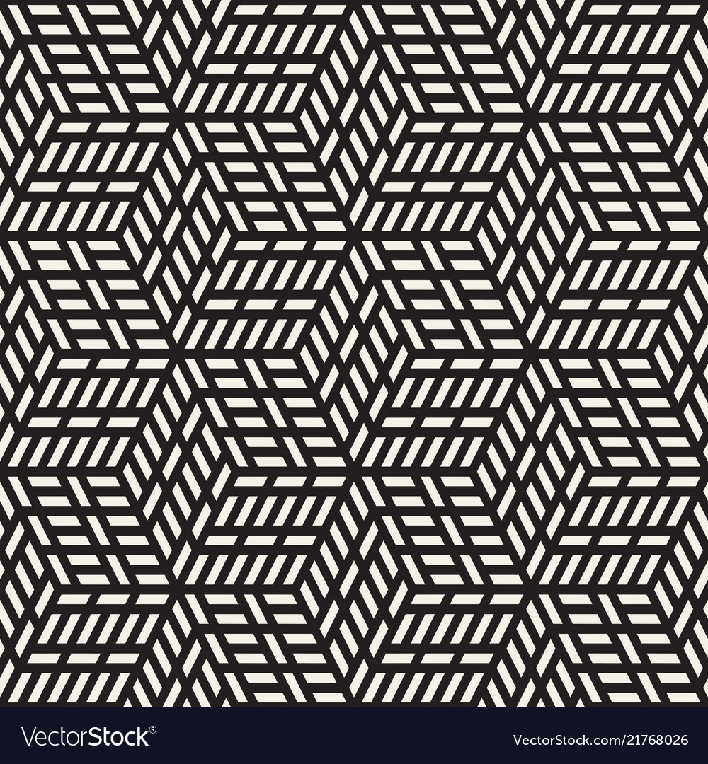 Modern Geometric Lattice Pattern