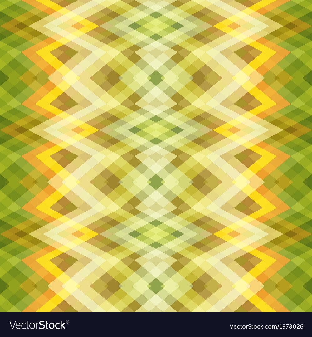 Retro Striped Zigzag Background