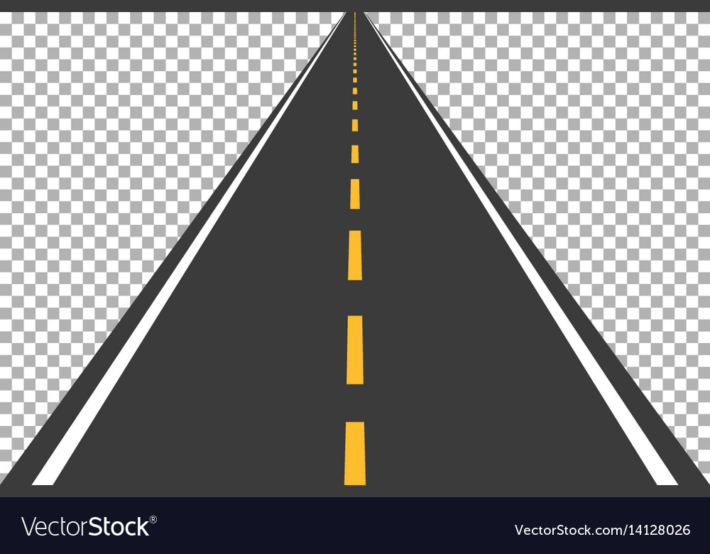 Road street with asphalt highway way Royalty Free Vector