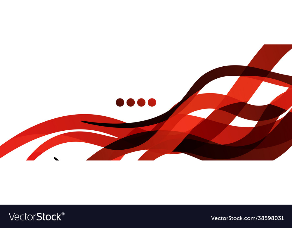 Abstract background - transparent overlapping wavy