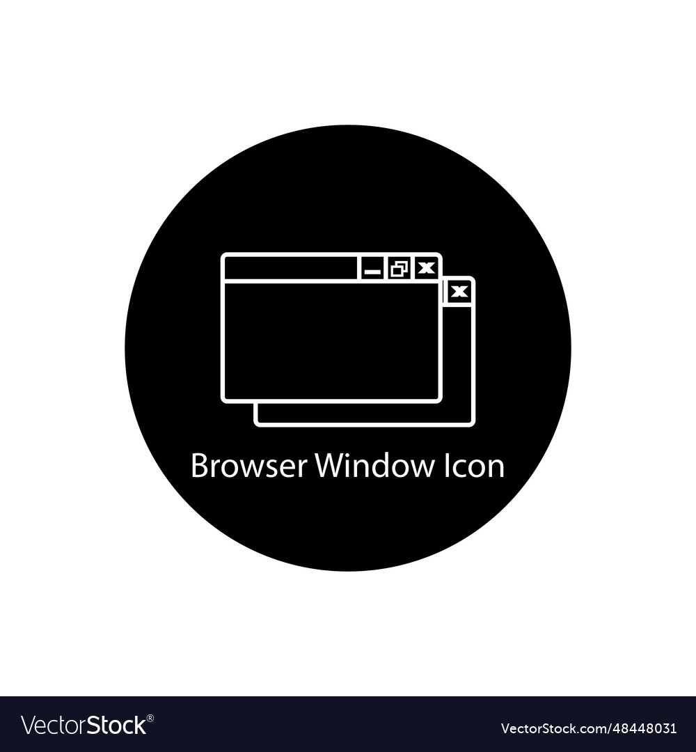 Browser window icon
