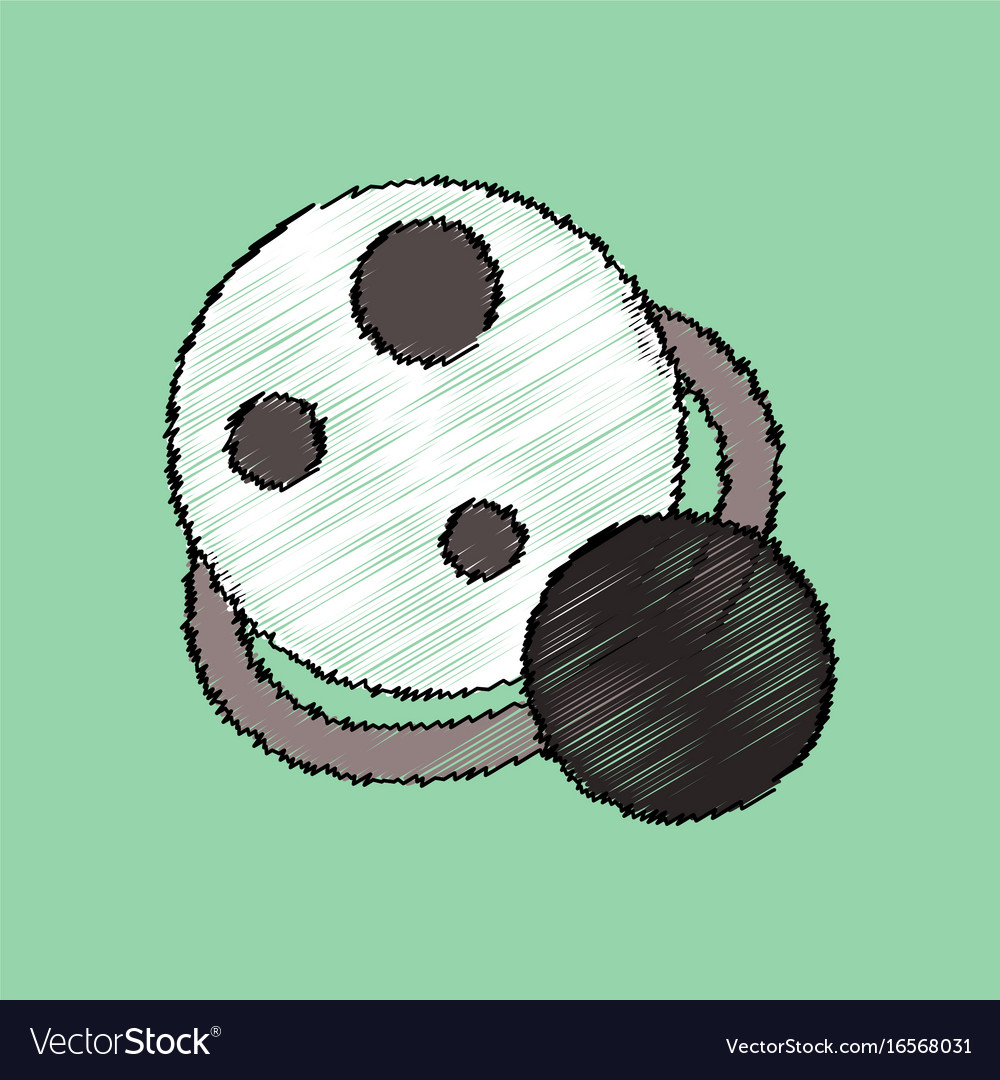 Flat icon design collection two planets in stroke