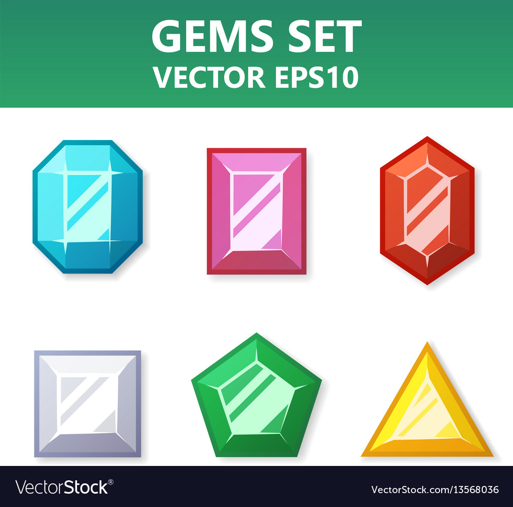 Colorful Gem Collection