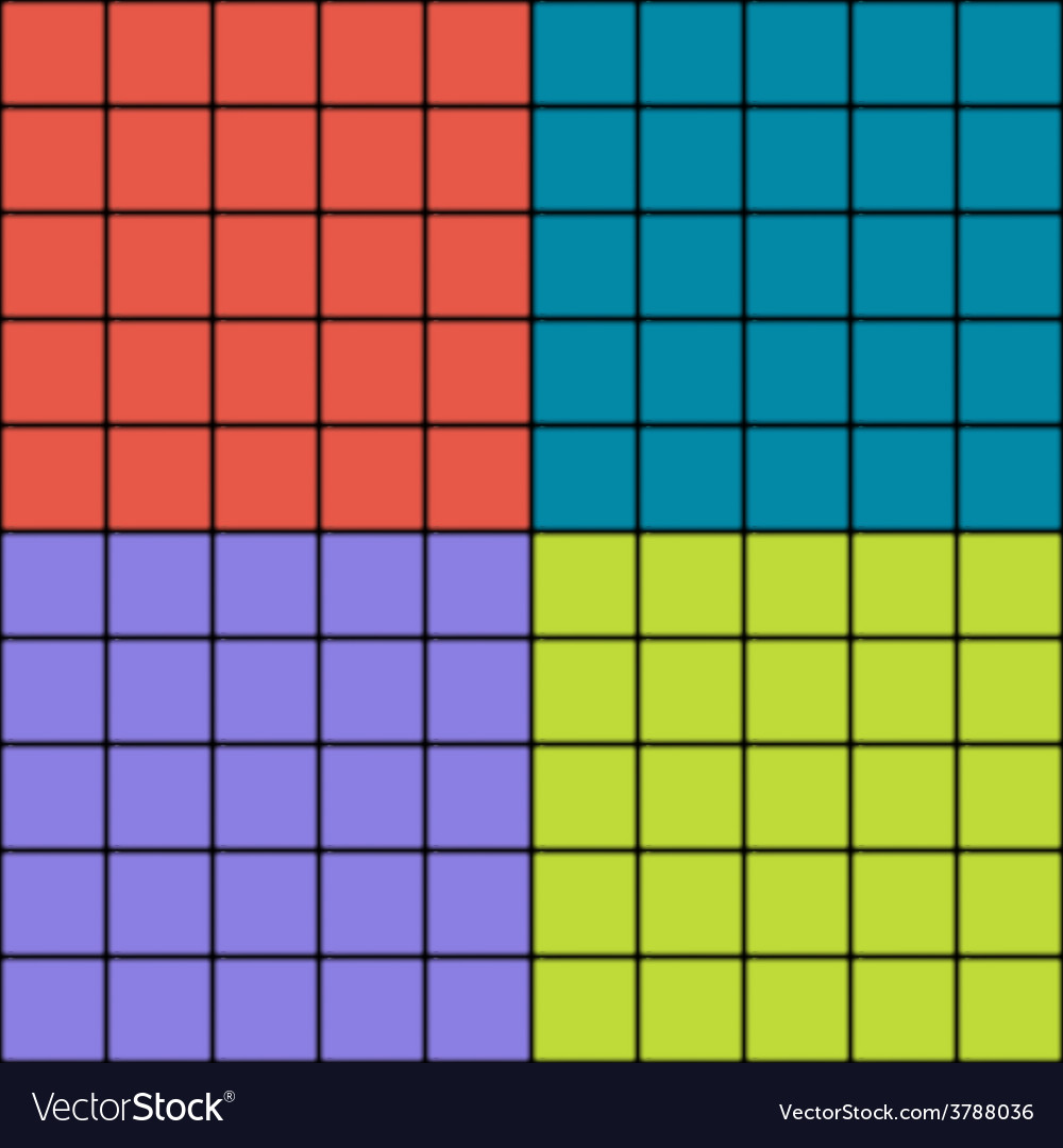 Squares with blurred borders modern seamless Vector Image