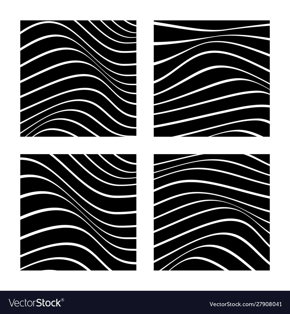 Abstract backgrounds with wavy lines