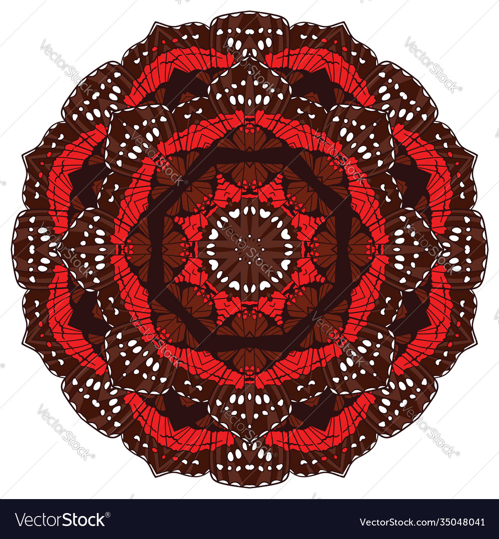 Beautiful circular background fractal image