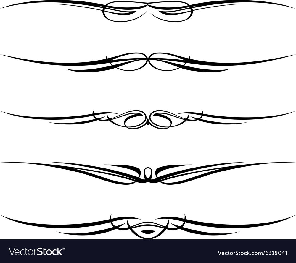 Elegant Border & Swirl Patterns