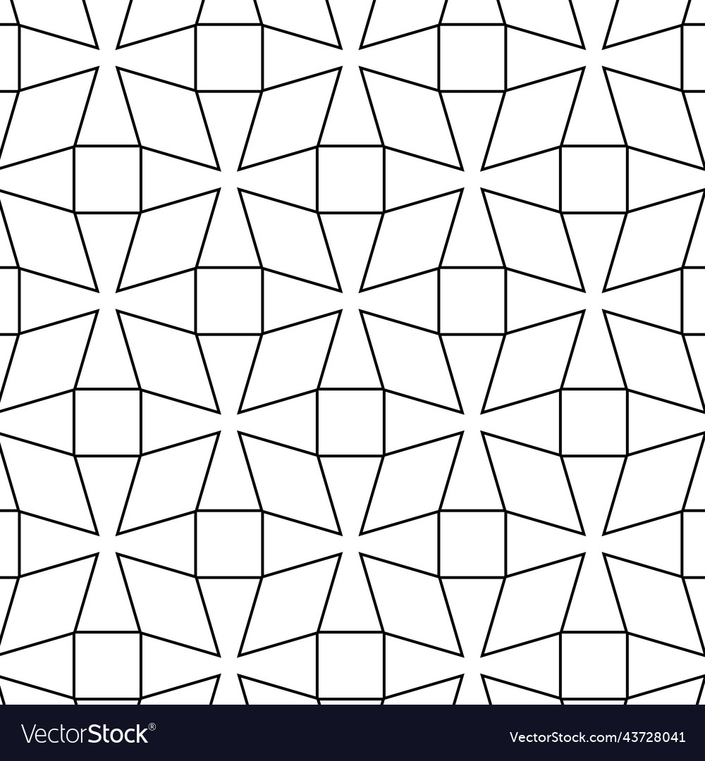 Geometric pattern vector image Geometric pattern